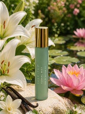 Sand+Fog Floral Mist Perfume Oil Rollerball .33 fl oz (10 ML) Lily Lotus Vanilla